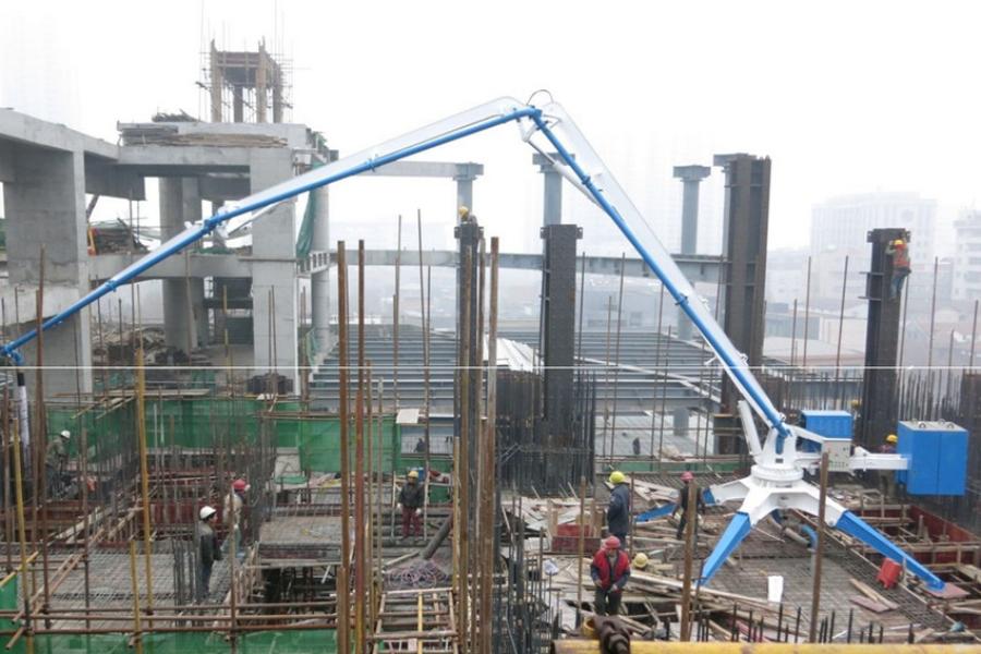 Бетонораспределительная стрела HELI (JAINE) HGY21 (гидравлическая)