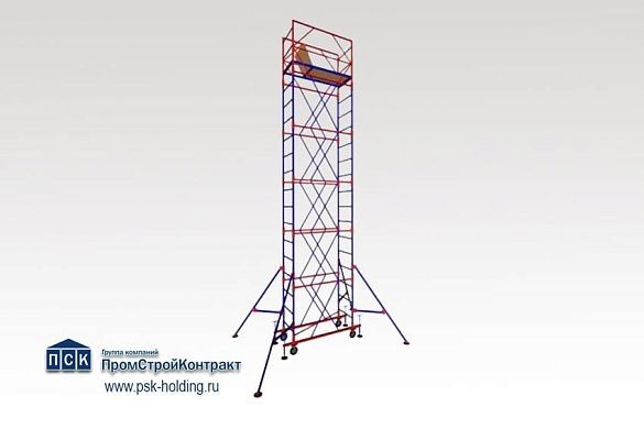 Вышка-тура МЕГА 1 (H = 7.4 м.)