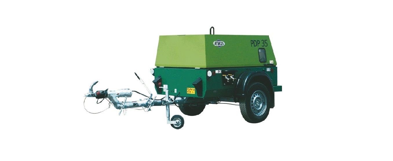 Мобильный дизельный винтовой компрессор ATMOS PDP 35