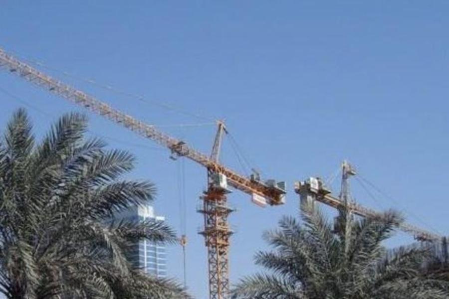 Башенный кран SYM К50/50 (QTZ 450) с оголовком стрелы